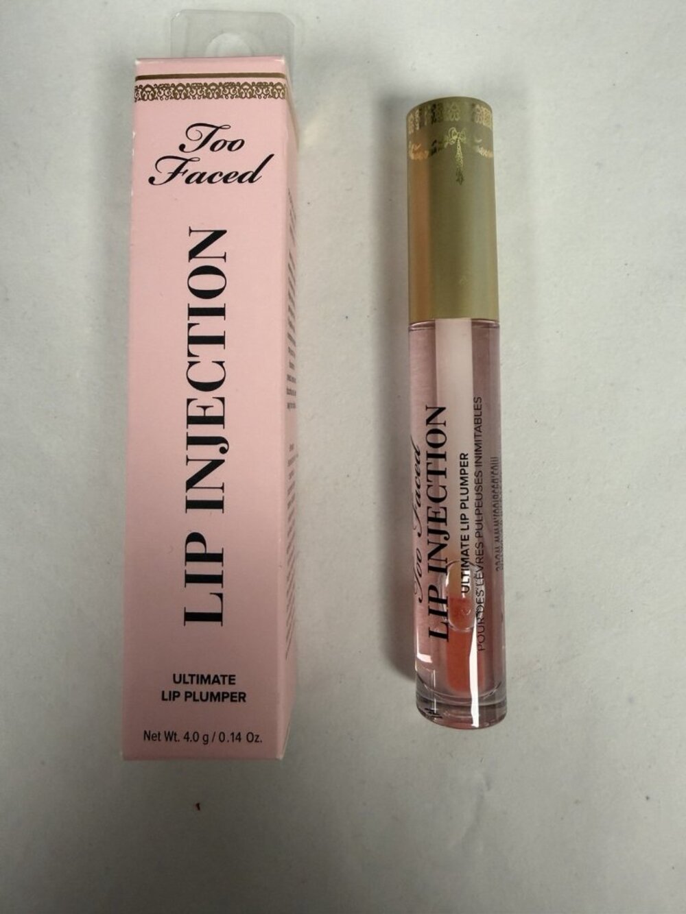 Too Faced Lip Injection Ultimate Lip Plumper, 0.14 oz- NEW IN BOX